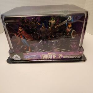Disney What If...? Deluxe Figurine Set with Vibrant Characters